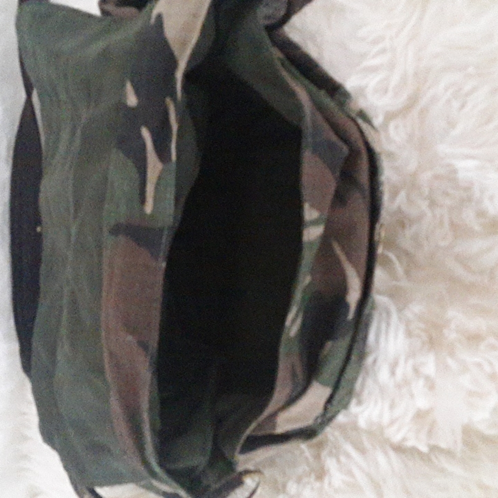 Unisex Crossbody Shoulder Handbag Camo Camouflage  Bag - Picture 4 of 6